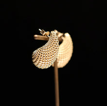 Load image into Gallery viewer, EARRINGS . WEAVE TEARDROP
