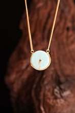 Load image into Gallery viewer, NECKLACE . TURQUOISE DISC
