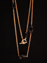 Load image into Gallery viewer, NECKLACE . TOURMALINE SNAKE CHAIN
