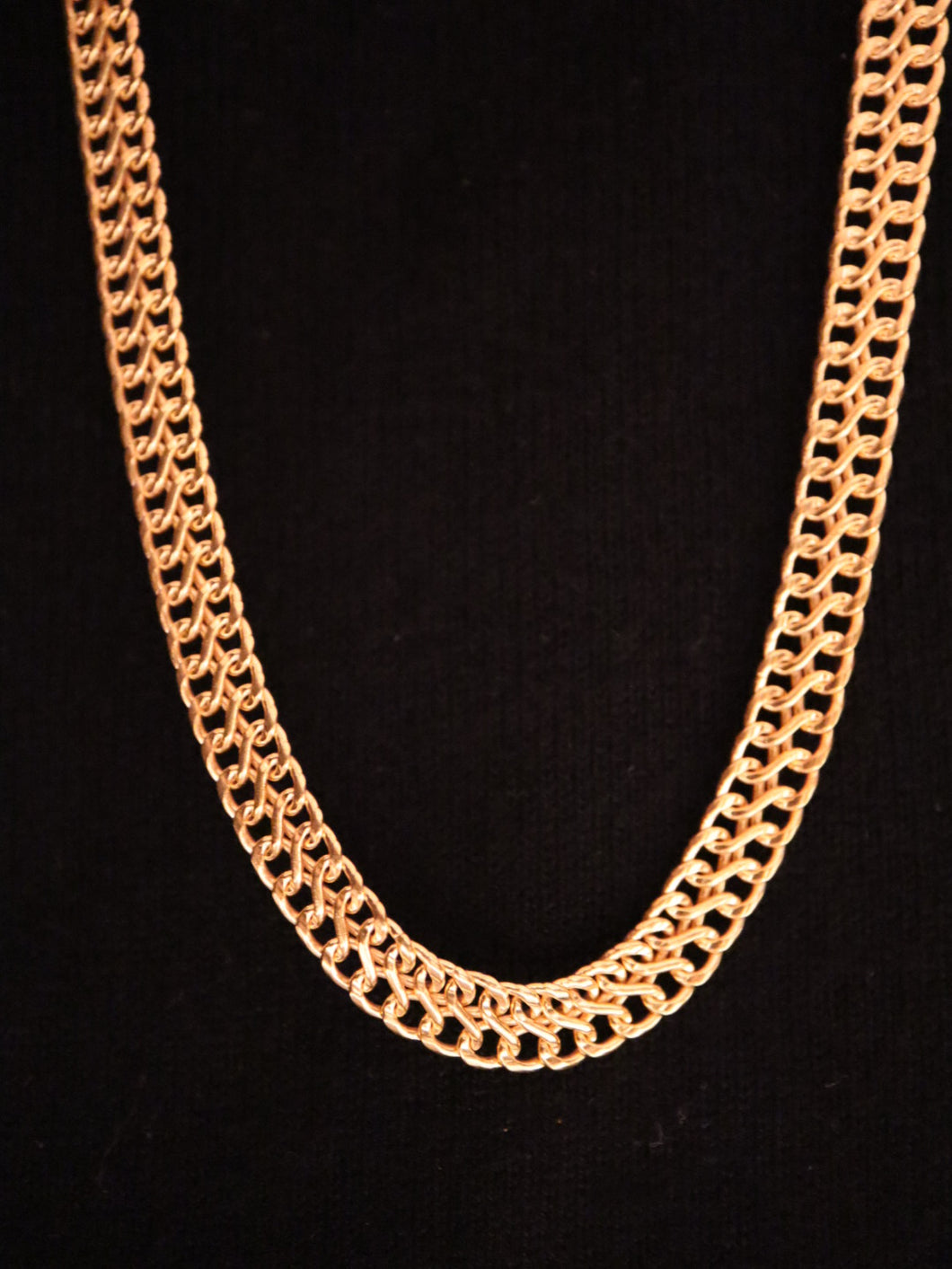 NECKLACE.2LAYER CUBAN LINK