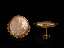Load image into Gallery viewer, EARRINGS. COIN PEARL BOLITA
